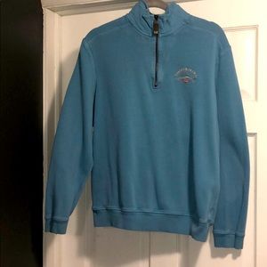 Tommy Bahama, quarter zip sweatshirt